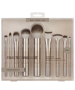 Real Techniques Au Naturale Brush Kit - Набор кистей для макияжа 